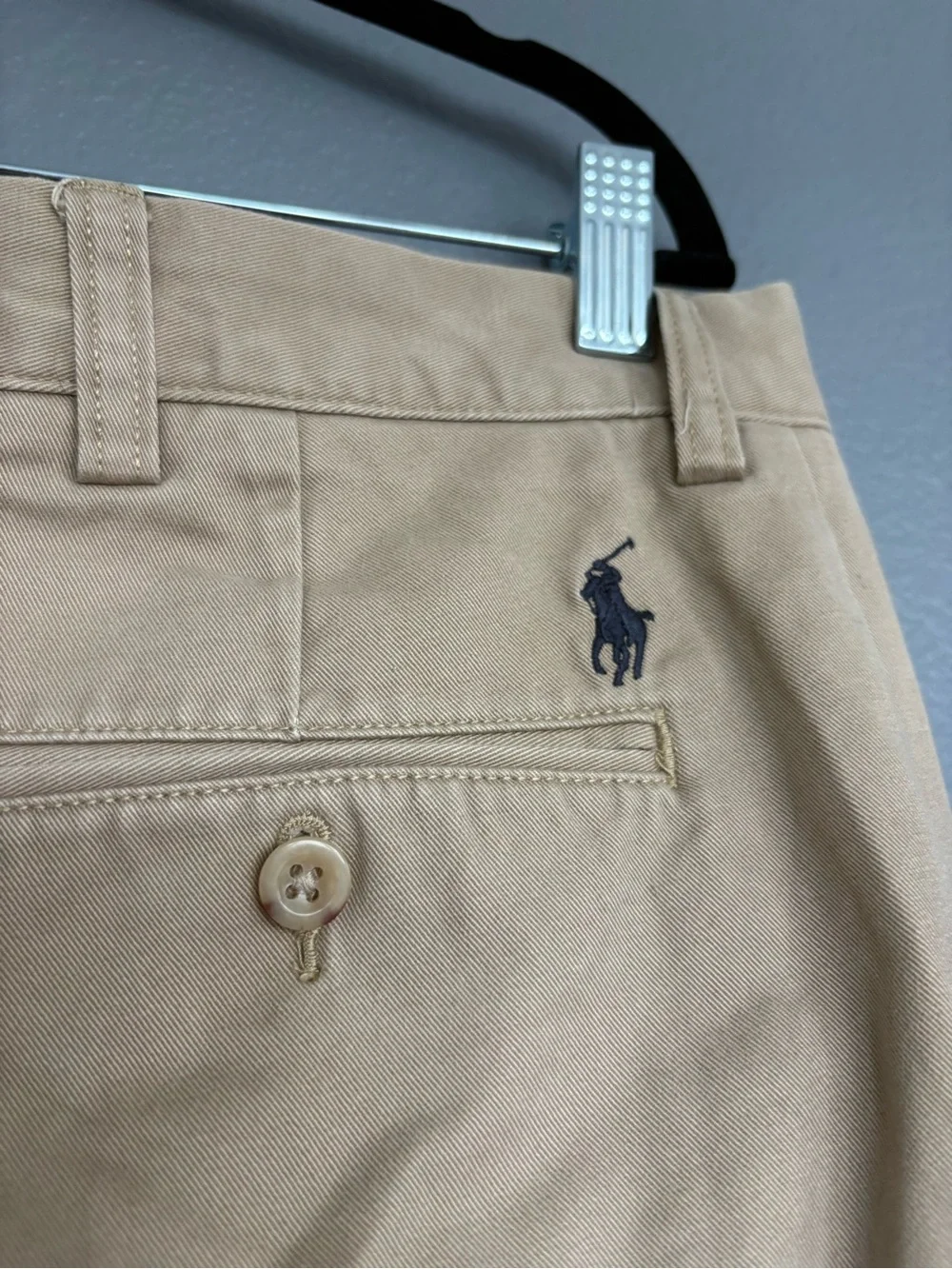 Polo Ralph Lauren Preston Men’s Chino Pants 36x30 Khaki Tan Classic Preppy